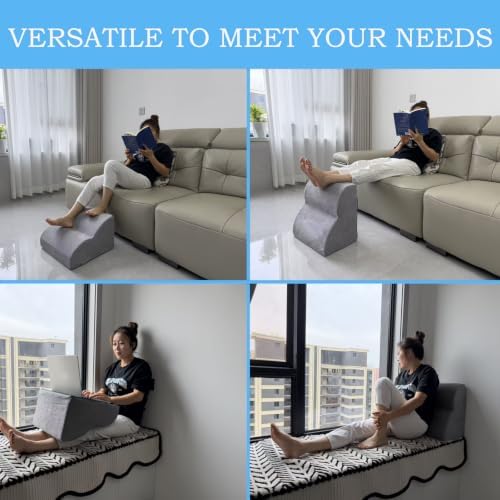 Foot Rest for Under Desk at Work.Multifunctional 3-Tier Foot Stool - Image 6