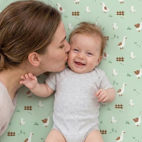 david's kids 3 Pack Fitted Crib Sheets, Ultra Soft Breathable Comfortable Baby - Image 5