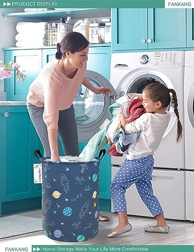 Storage Bin Foldable Nursery Organizer Basket Space - Image 4