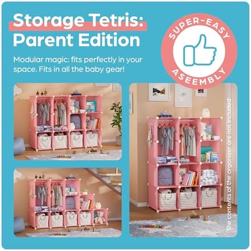 CUBEDIY Baby Closet Organizer for Nursery - Image 5