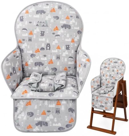 Kocpudu High Chair Pad, Comfortable Seat Belt Design by Kocpudu
