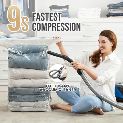 TAILI 10 Pack Cube Vacuum Storage Bags, Jumbo Size - Image 4