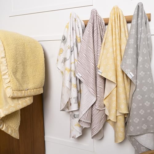 Gerber Unisex Baby 100% Cotton Flannel Receiving Blankets 30x30 Inches - Image 6