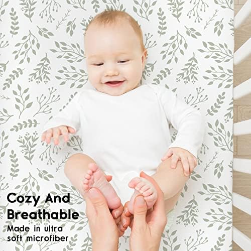 Yoofoss 2-Pack Baby Crib Sheets - Image 4