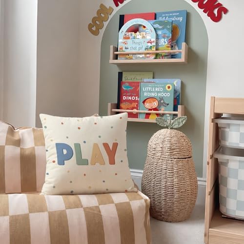 Boho Kids Playroom Decor Pillow Cover 18x18 - Image 7