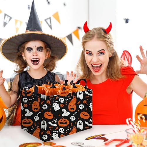 Halloween Ghost thriller basket, Empty Halloween basket, Horror and thriller - Image 5