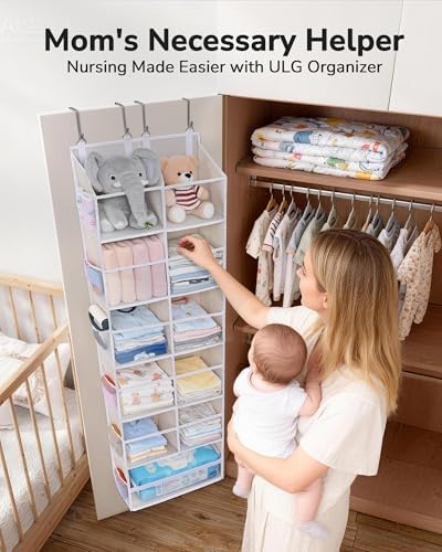 ULG Over the Door Organizer, 6-Tier Hanging Storage - Image 6