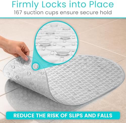 Vive Oval Bathtub Mat - Image 4