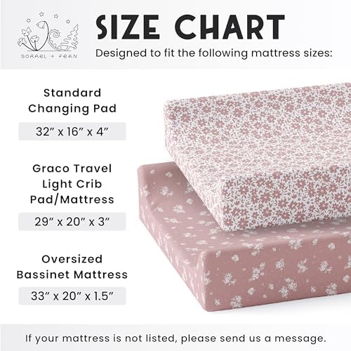 Sorrel + Fern Baby Changing Pad Cover - Image 5
