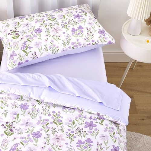 Wake In Cloud - Floral Toddler Bedding Set - Image 3