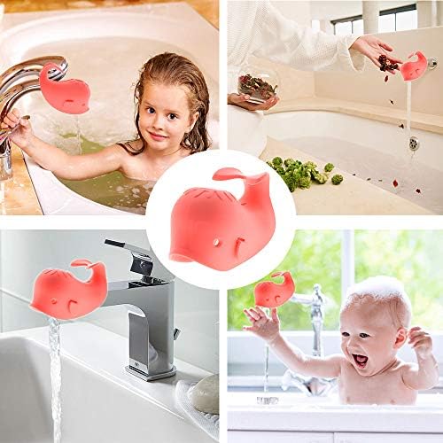 Silicone Whale Bath Spout Cover, Baby Faucet Safety Guard - Image 6
