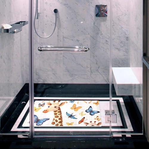 Non Slip Shower Mat Bathtub Mat 15.1x26.8 Inch, Quick Dry Bath Mat - Image 5