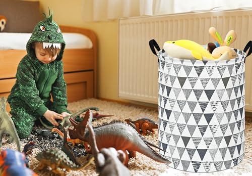 Baby Waterproof Storage Basket Kids Hamper Nursery Bins Organizer Gift Toy Box - Image 3