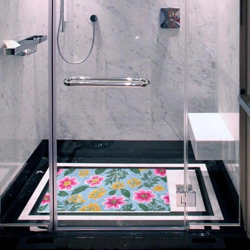 Shower Mat Bathtub Mat, 26.8x15.1 inch, Non-Slip Bath Mat - Image 6