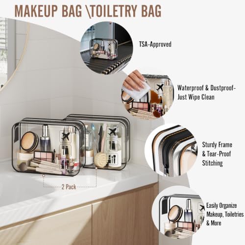 Veken 9 Set Packing Cubes for Travel, Anti-Wrinkle Buckled Suitcase Organizer - Image 3