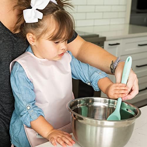Tiny Twinkle Mess Proof Baby Bibs | 2 Pack Waterproof Toddler Bib - Image 2
