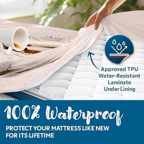 Guardmax RV Mattress Encasement Zippered, 100% Waterproof Mattress Protector - Image 4
