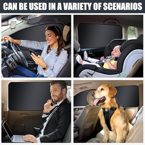 ZATOOTO Magnetic Side Window Sun Shade, Car Window Covers, Heat Reflective - Image 6