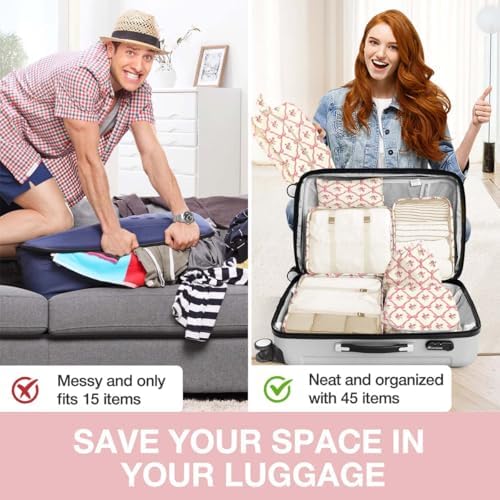 8 Set Packing Cubes for Suitcases, Packing Cube - Image 6