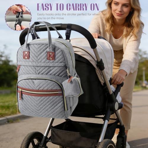 Tuwubi Diaper Bag Backpack, Baby Essentials - Image 2