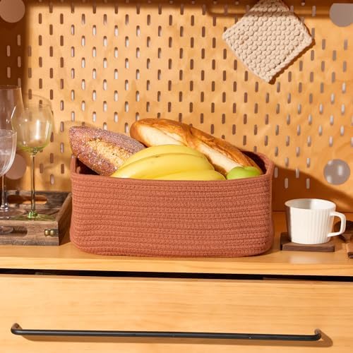 MiniArk Small Storage Baskets for Organizing | Closet Organizer Bins | Shelf - Image 5