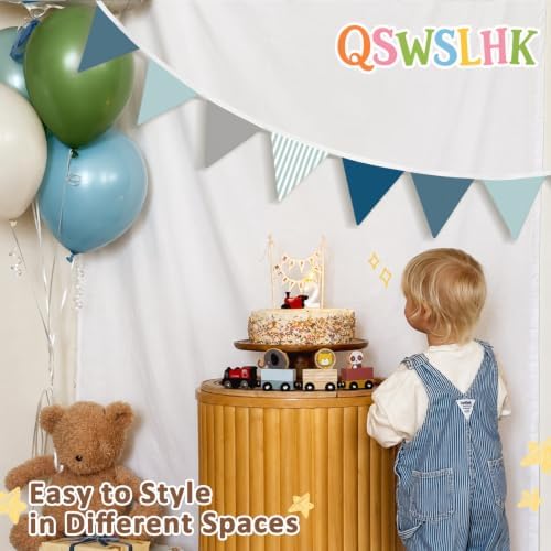 Boys Room Playroom Decor Banner Garland Flags - Image 2