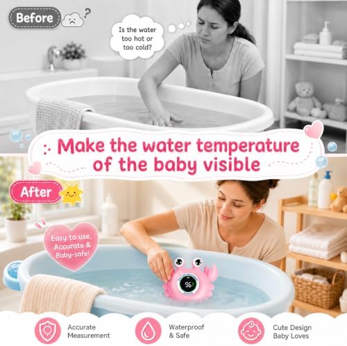 Baby Bath Thermometer Water Temp Safety - Image 4