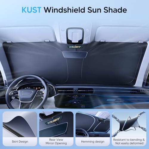 KUST Windshield Sun Shade Custom Fit - Image 4