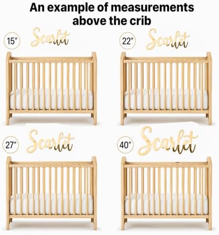 Personalized Gold Acrylic Mirror Name Sign - Image 3
