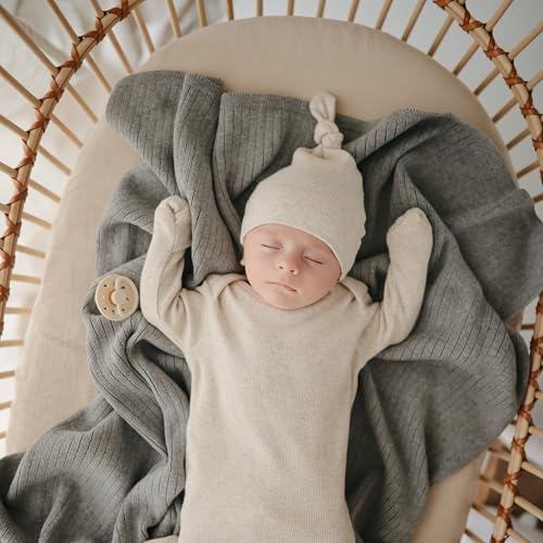 mushie Extra Soft Muslin Fitted Crib Sheet 2-Pack | 192 Thread Count | 28"x 52" - Image 6