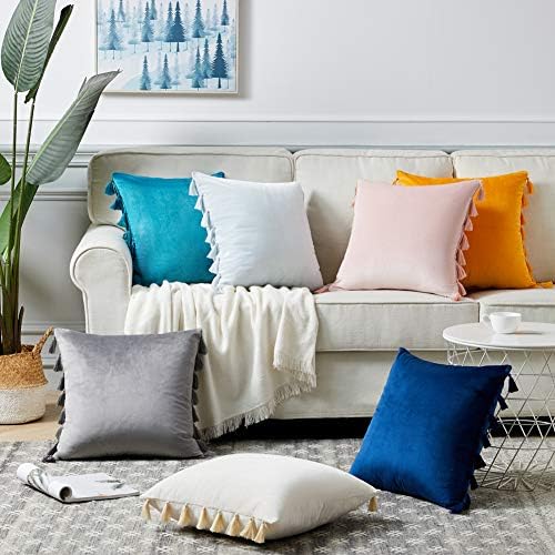 Fancy Homi Pack of 2 Cute Decorative Throw Pillow Covers - Image 6
