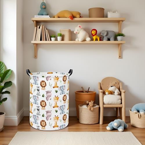 Baby Laundry Hamper kids laundry Basket Waterproof Storage Bin - Image 4