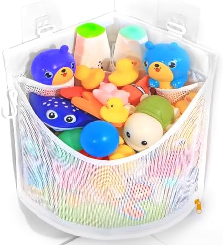 KPH Bath Toy Organizer, Large Capacity Corner Hanging by Unknown
