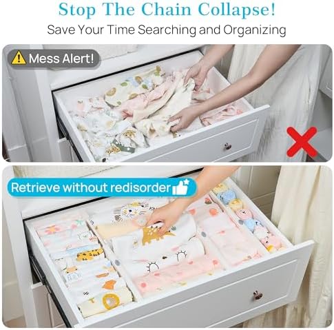 Vtopmart 16 Pack Drawer Dividers - Image 2