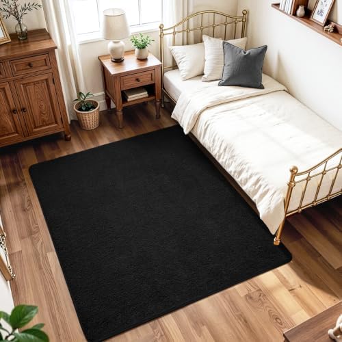 Keeko 4x4 Square Area Rugs for Living Room Bedroom, Soft Washable Carpet - Image 6