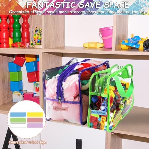 6 Colors L & XL Toy Storage Bags - Image 5