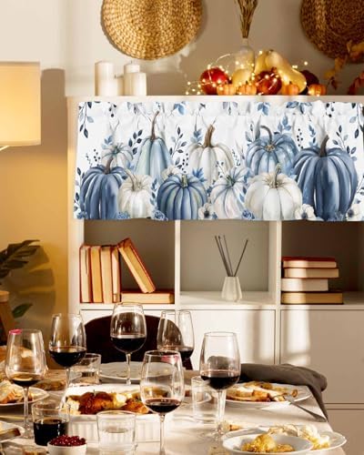 Vandarllin Fall Thanksgiving Kitchen Curtains Valances - Image 5