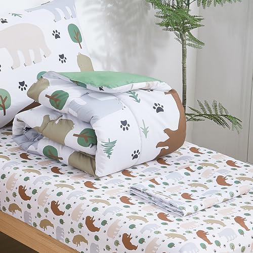 lasoftan Toddler Bedding Set, Toddler Bed Comforter Sets - Image 7