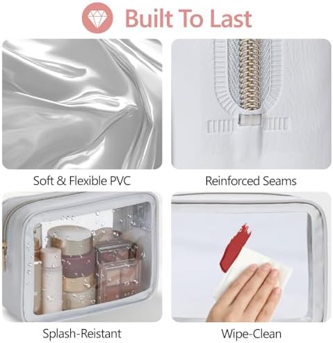 PACKISM Clear Makeup Bag Foldable - Image 7