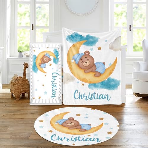 Custom Baby Crib Bedding Set by Duckbe