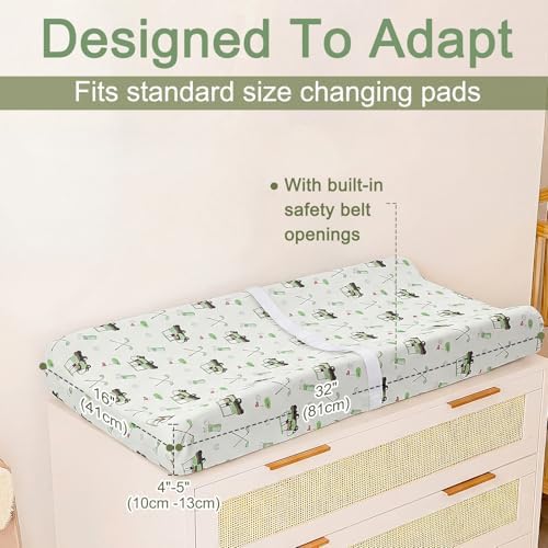Hahafelt Cotton Changing Pad Covers - Image 2