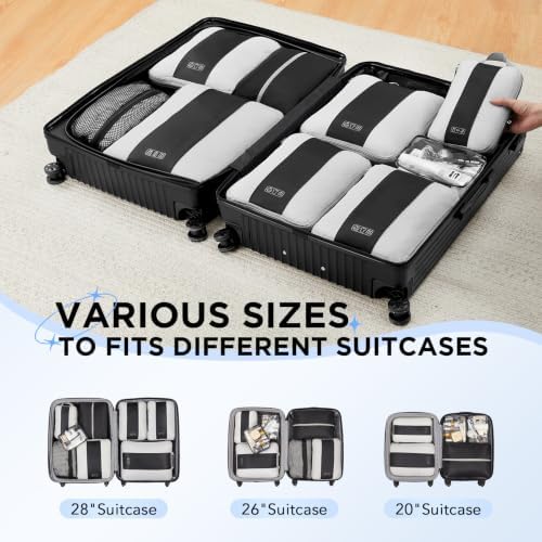 OlarHike 11 Set Compression Packing Cubes - Image 7