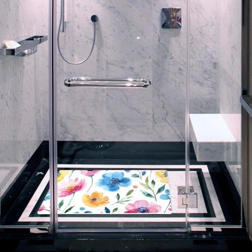 Non Slip Shower Mat Bathtub Mat 15.1x26.8 Inch, Quick Dry Bath Mat - Image 6