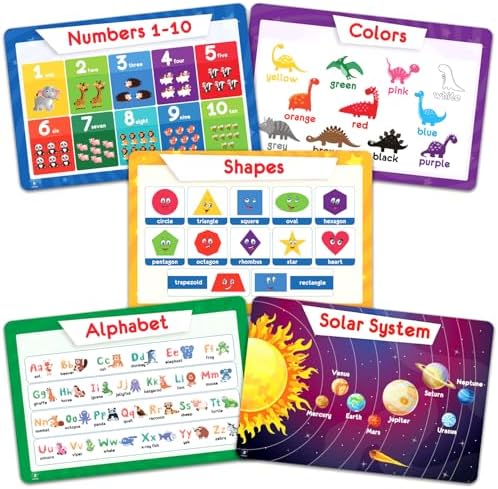 Simply Magic 5 Educational Placemats by SimplyMagic