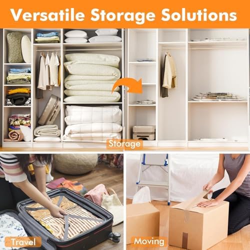 GONGSHI Vacuum Storage Bags for Clothing, 36-Piece Set - Image 5