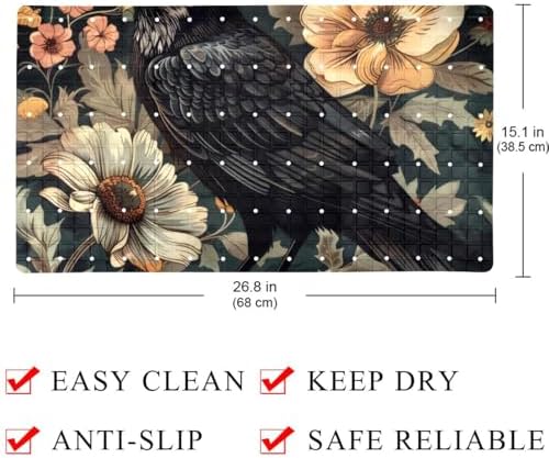 Shower Mat Bathtub Mat, 26.8x15.1 inch, Non-Slip Bath Mat - Image 4