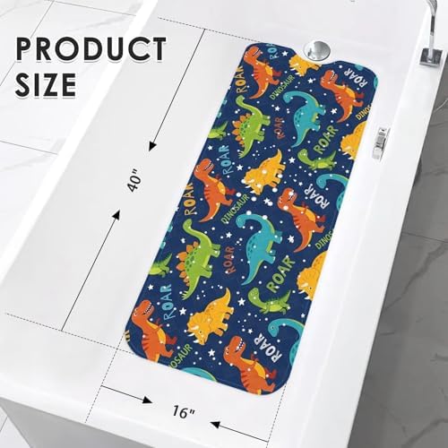 Bathtub Shower Mat 40X16 Inch, for Toddler - Image 4