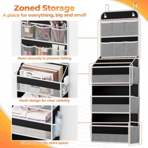SpaceHacks 5-Tier Over the Door Organizer - Image 3