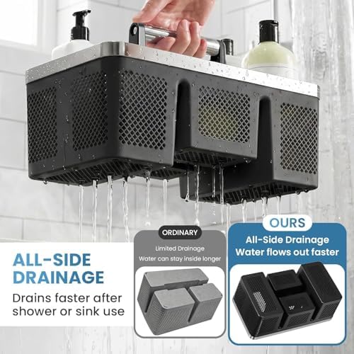BYUNER Plastic Shower Caddy Dorm: Portable Cleaning & Shower Caddy - Image 3