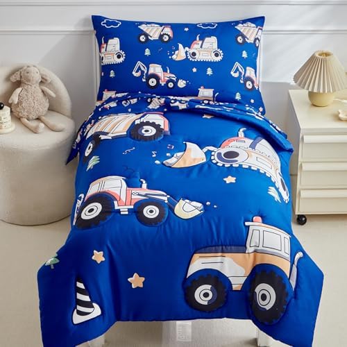 Construction Toddler Bedding Set by CHOOSEYOURSTYLE